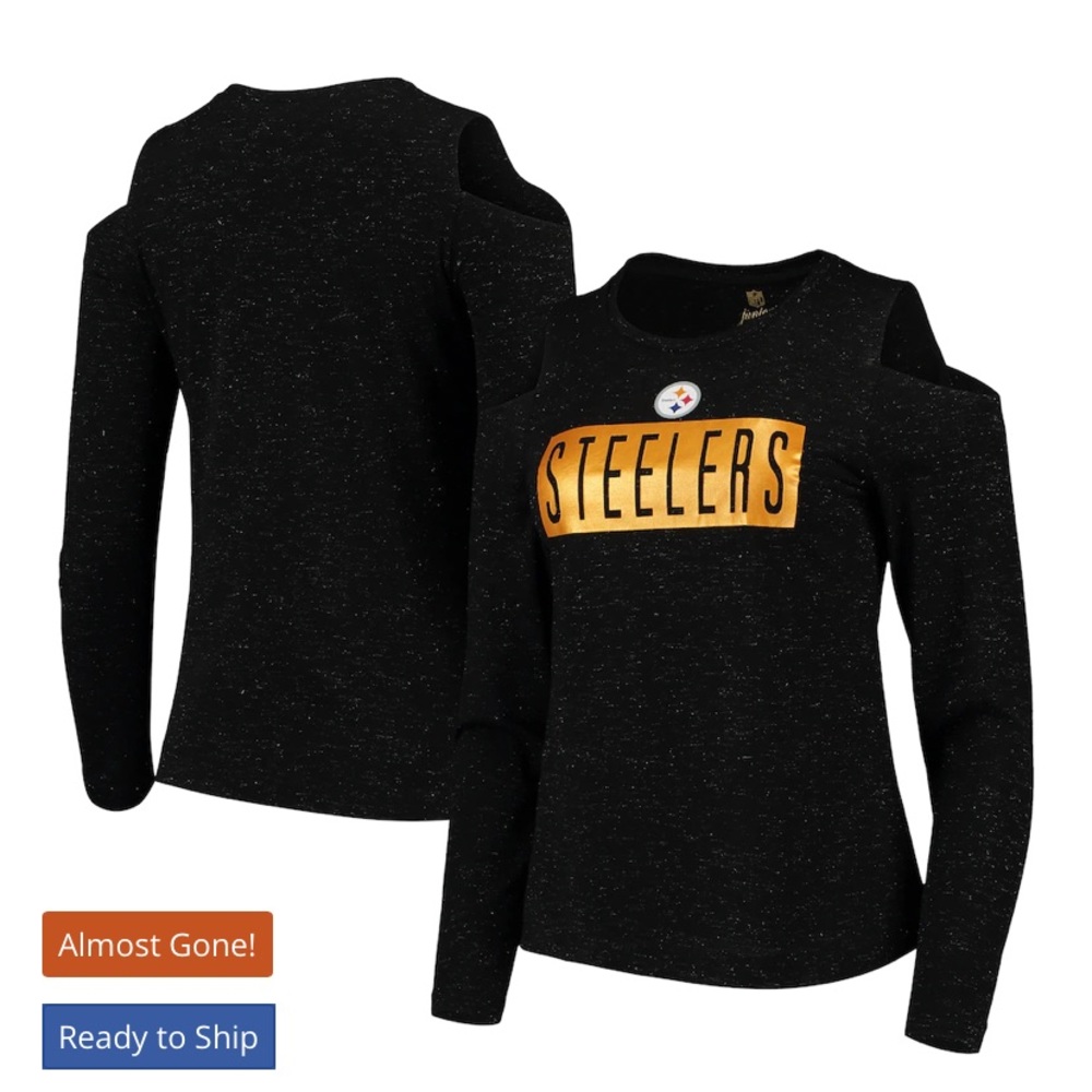 Cold-shoulder NFL Pittsburgh Steelers shirt